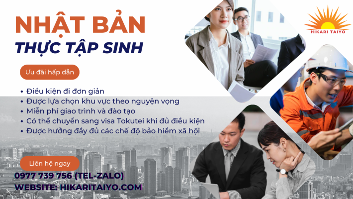 THỰC TẬP SINH NHẬT BẢN VÀ NHỮNG ĐIỀU KIỆN CẦN THIẾT