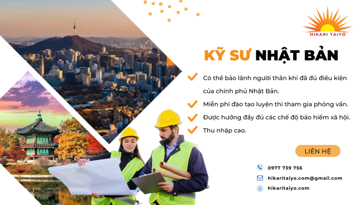 NHẬT BẢN - ĐẤT NƯỚC CỦA CÁC KỸ SƯ VÀ CƠ HỘI LÀM VIỆC