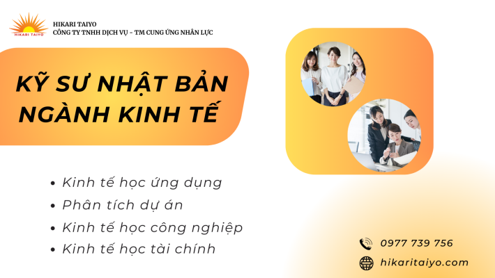 Kỹ sư kinh tế Nhật và các nhóm ngành