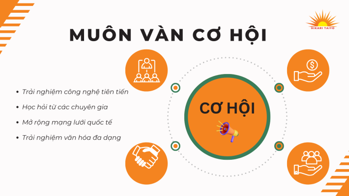 Cơ hội hấp dẫn khi thực tập tại Nhật Bản