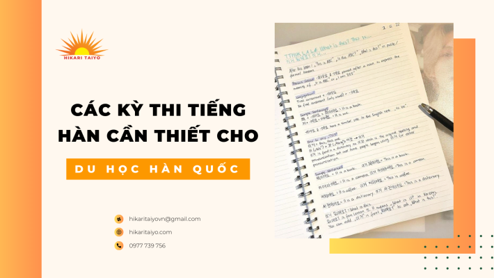 KỲ THI TIẾNG HÀN